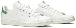 ADIDAS WOMEN'S 7.5 ORIGINAL STAN SMITH WHITE GREEN SNEAKER B24105 LEATHER